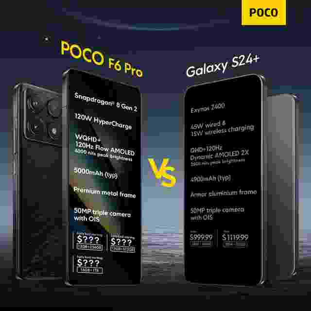 POCO F6 Pro 5G Global Version Smartphone Snapdragon® 8 Gen 2 120W HyperCharge WQHD+120Hz Flow AMOLED Display NFC - Image 2