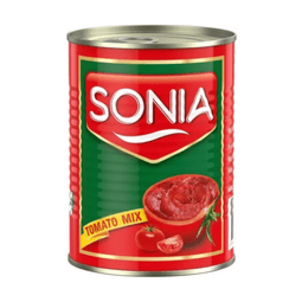 Sonia Tomato Paste Tin 400 g x6