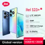 Itel S23+ S23 Plus NFC Smartphone Android 256GB 6.78″ AMOLED 3D Curved Smart Mobile Cellphone 50MP Cell Phone