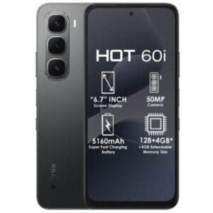 Infinix Hot 60i (New) | 6.78" HD+ Display | 128GB ROM + 4GB RAM