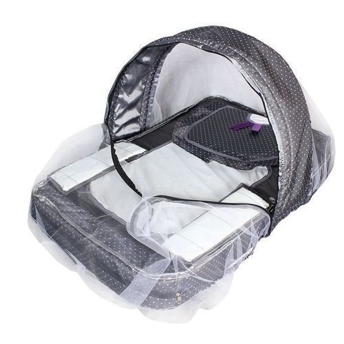 Convenient Baby Bed With Net portable and safe sleeping space.
