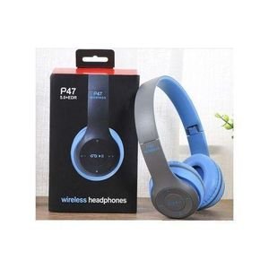 Amazing P47 Wireless Bluetooth Headphone | Foldable Stereo Headset | FM & SD Card Support