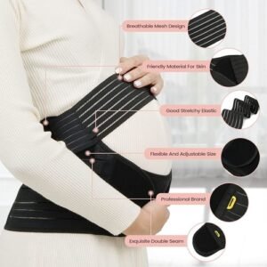 Ultimate Care Maternity Support Belt | Pregnancy Back Pain Relief | Adjustable & Comfortable