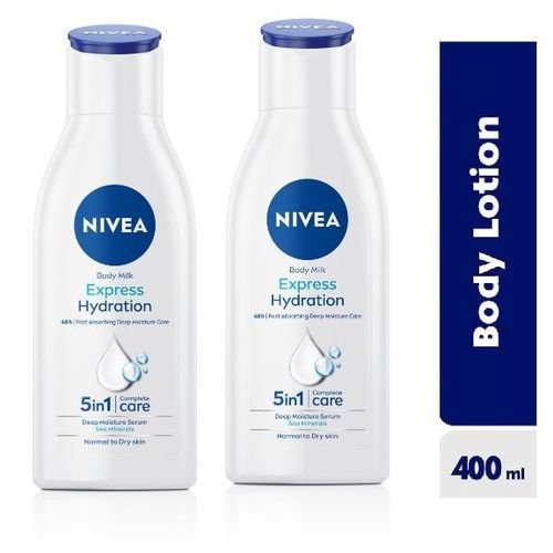 NIVEA Express Hydration Body Lotion 400ml Pack Of 2