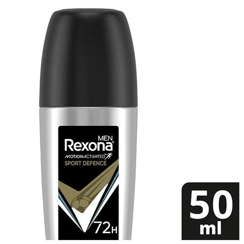 Rexona Men Sport Defence Deodorant | Roll-On | 50ml Anti-Perspirant - Image 3