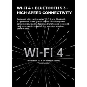 Revolutionary AI Smart Glasses with ChatGPT | Real-Time Translation, Camera & Voice Control