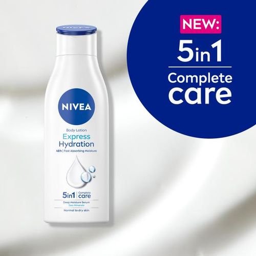 NIVEA Express Hydration Body Lotion 400ml Pack Of 2 | Ultimate Deep Moisture & Fast Absorption - Image 3