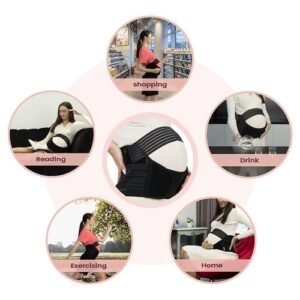 Ultimate Care Maternity Support Belt | Pregnancy Back Pain Relief | Adjustable & Comfortable