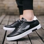 GALUIN 2024 Men's Casual Sneakers | Lightweight Running & Board Shoes | Black