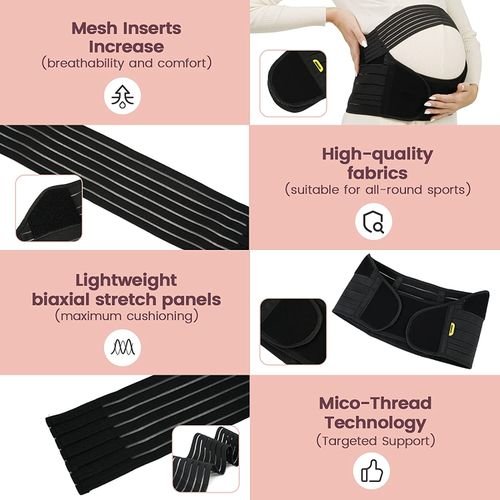 Ultimate Care Maternity Support Belt | Pregnancy Back Pain Relief | Adjustable & Comfortable - Image 5
