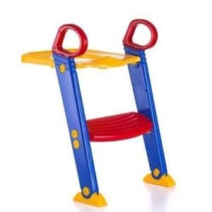 Ultimate Foldable Potty Training Ladder | Secure Seat & Step Stool | Toddler Toilet Chair
