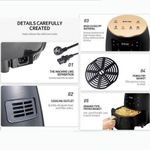 Digital Air Fryer XL | Family Size 8L Touchscreen | SILVER CREST