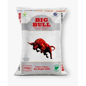 Big Bull Rice 50kg premium long grain rice bag