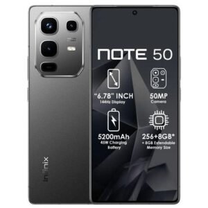 Infinix Note 50 8GB 256GB front 6.78 inch display