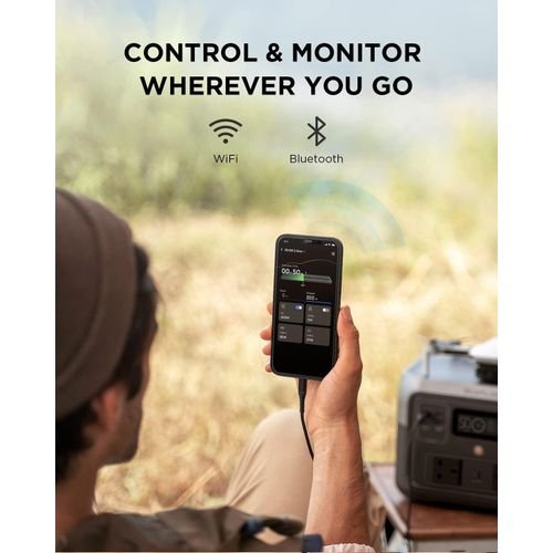 EcoFlow River 2 Max Portable Power Station 512Wh – Powerful 1000W Backup with 1-Hour Fast Charging - Image 3