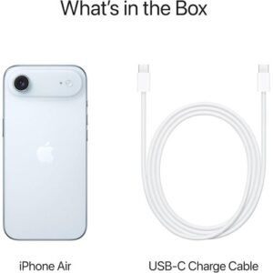 Apple iPhone 17 Air 256GB 12GB Sky Blue – Revolutionary Ultra-Thin Design
