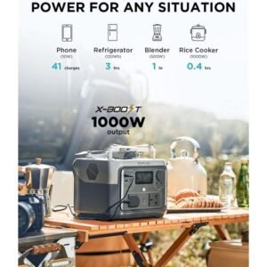 EcoFlow River 2 Max Portable Power Station 512Wh – Powerful 1000W Backup with 1-Hour Fast Charging